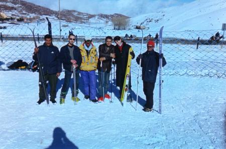 Les bronz�s font du ski!